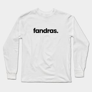 fandras black - Wynonna Earp Long Sleeve T-Shirt